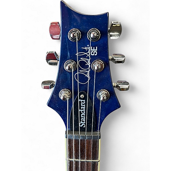 Used PRS SE Standard 24 Blue Solid Body Electric Guitar