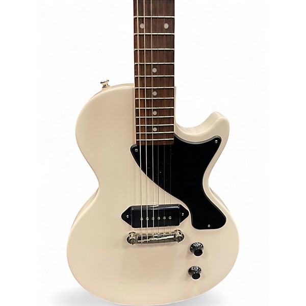 Used Epiphone BILLIE JOE ARMSTRONG LES PAUL JUNIOR Alpine White Solid Body Electric Guitar