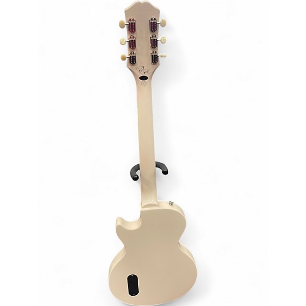 Used Epiphone BILLIE JOE ARMSTRONG LES PAUL JUNIOR Alpine White Solid Body Electric Guitar