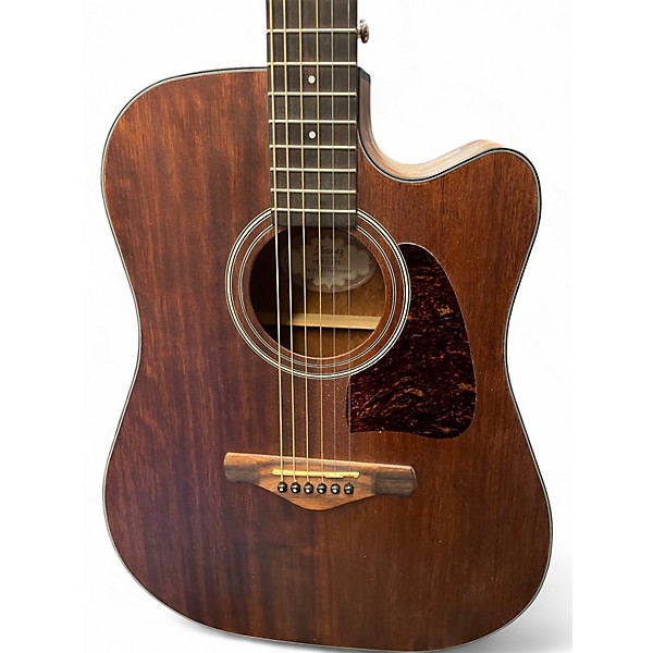 Used Ibanez AW54 Mahogany Acoustic Guitar