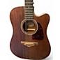 Used Ibanez AW54 Mahogany Acoustic Guitar