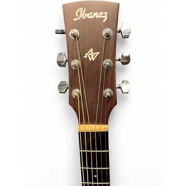 Used Ibanez AW54 Mahogany Acoustic Guitar