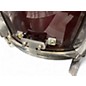 Used Ludwig 12X6 Accent CS Snare RED SPARKLE Drum