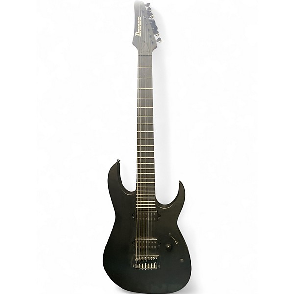 Used Ibanez RGIXL7 Black Solid Body Electric Guitar