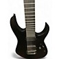Used Ibanez RGIXL7 Black Solid Body Electric Guitar