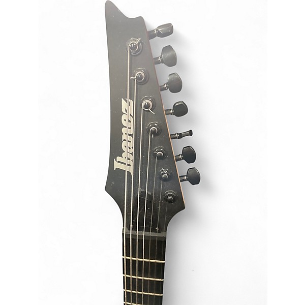 Used Ibanez RGIXL7 Black Solid Body Electric Guitar