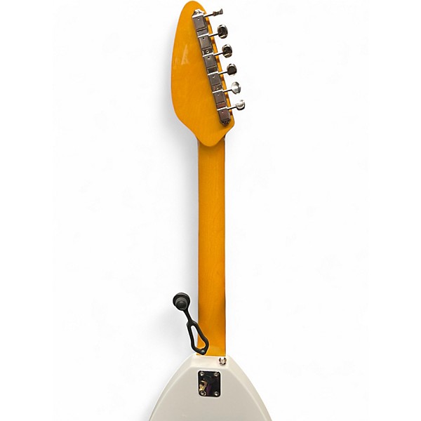 Used Panthom TEARDROP White Solid Body Electric Guitar