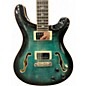 Used PRS SE Hollowbody II Piezo Peacock Blue Hollow Body Electric Guitar