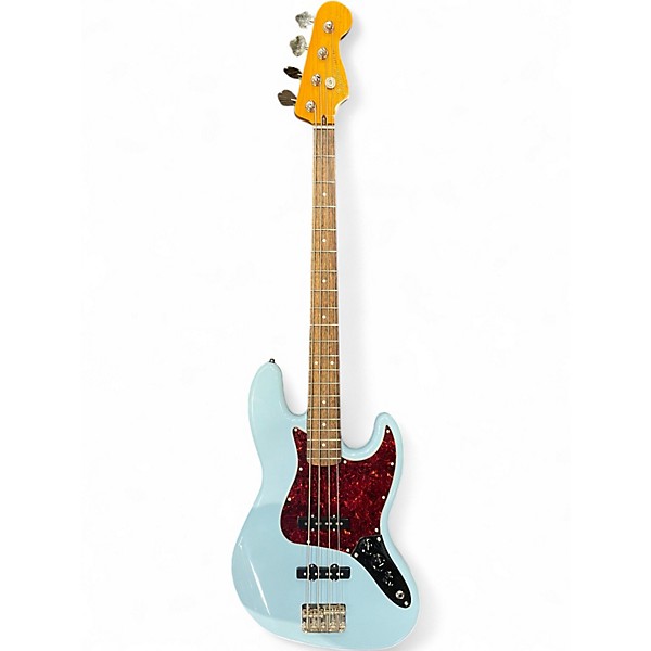 Used Squier Classic Vibe 1960S Jazz Bass Daphne Blue Electric Bass Guitar