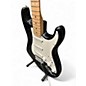 Used Fender STANDARD STRATOCASTER BLACK Solid Body Electric Guitar