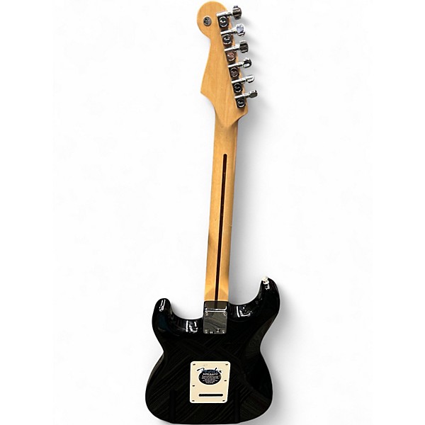 Used Fender STANDARD STRATOCASTER BLACK Solid Body Electric Guitar