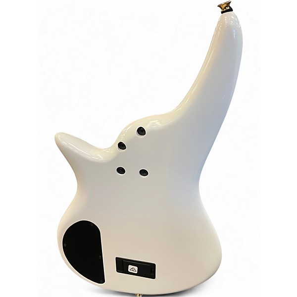 Used Jackson JS Spectra Bass JS3 Arctic White Electric Bass Guitar