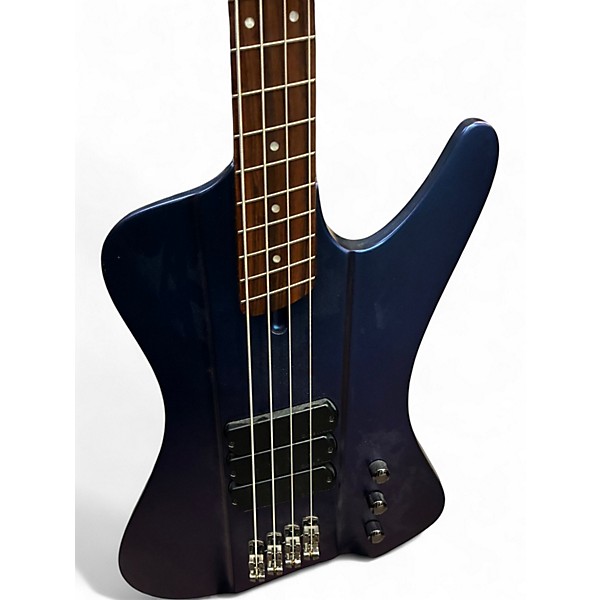 Used Dingwall DROC Matte Blue to Purple Colorshift Electric Bass Guitar