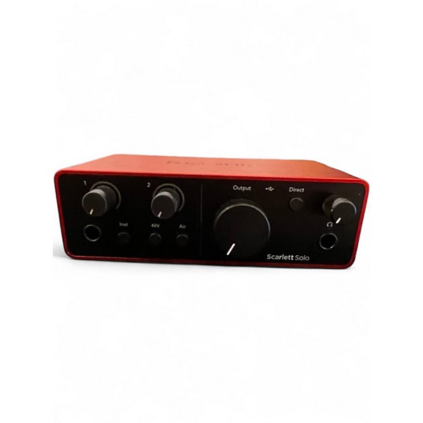 Used Focusrite Scarlett Solo Audio Interface
