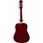 Used Epiphone Hummingbird Artist Red Acoustic Guitar