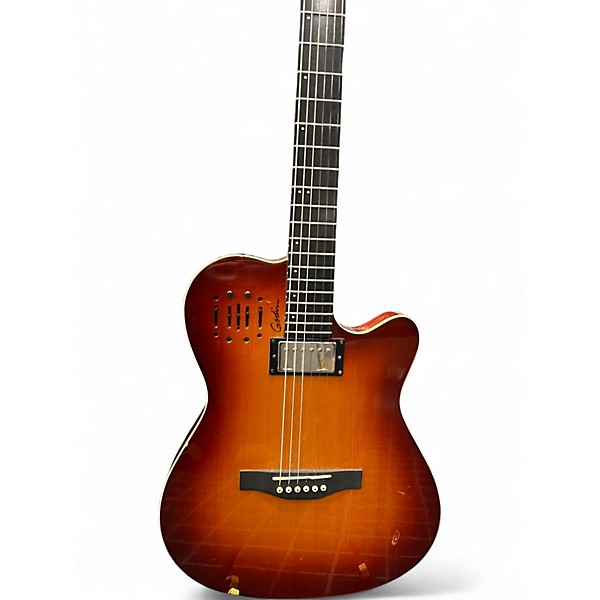 Used Godin A6 Ultra COGNAC burst Acoustic Electric Guitar