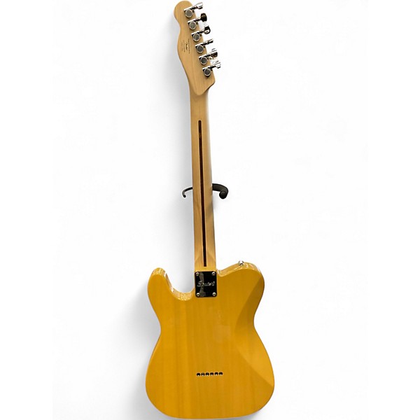 Used Squier Telecaster Blonde Solid Body Electric Guitar
