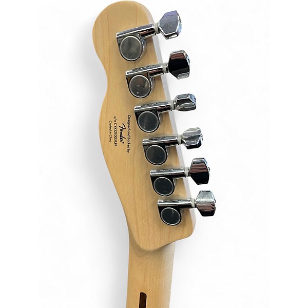Used Squier Telecaster Blonde Solid Body Electric Guitar