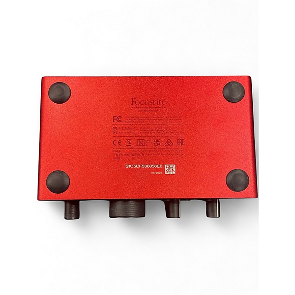 Used Focusrite SCARLETT SOLO GEN 4 Audio Interface