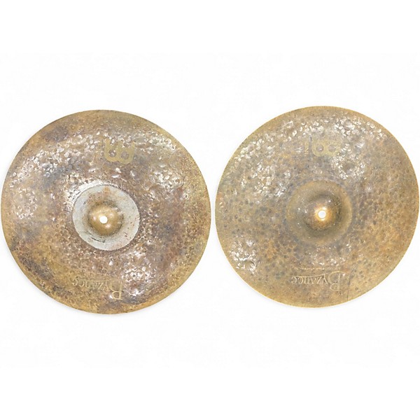 Used MEINL 16in byzance Extra Dry Medium Hats Cymbal