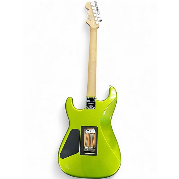 Used Charvel PRO MOD SAN DIMAS 1 METALLIC LIME GREEN Solid Body Electric Guitar