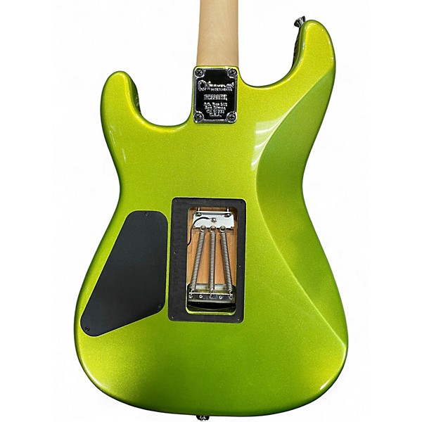 Used Charvel PRO MOD SAN DIMAS 1 METALLIC LIME GREEN Solid Body Electric Guitar
