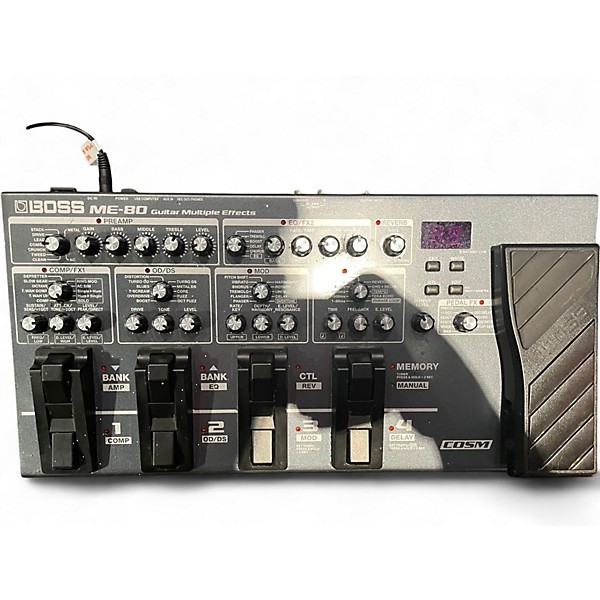 Used BOSS ME80 Guitar Multi Effect Processor