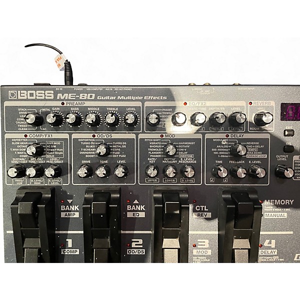 Used BOSS ME80 Guitar Multi Effect Processor