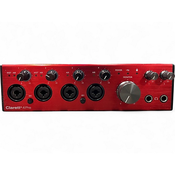 Used Focusrite CLARETT + 4PRE Audio Interface