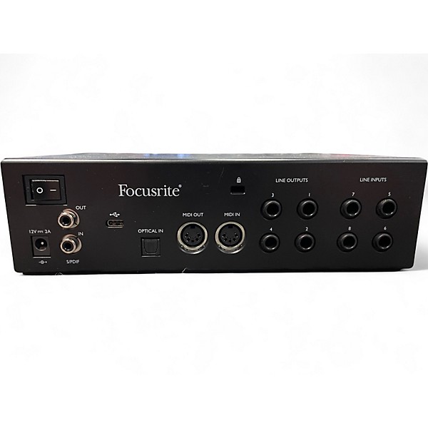 Used Focusrite CLARETT + 4PRE Audio Interface