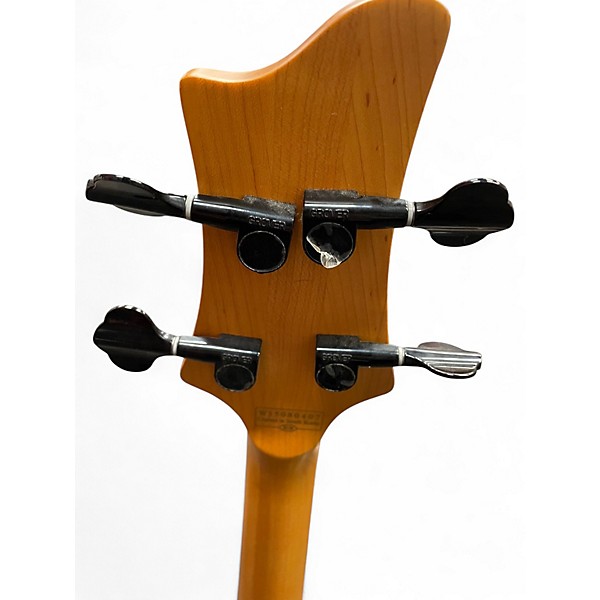 Used 2015 Schecter Guitar Research RIOT 4 SESSION SATIN AGED NATURAL Electric Bass Guitar