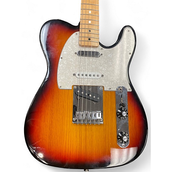 Used Fender Nashville Telecaster 2 Tone Sunburst Solid Body Electric Guitar