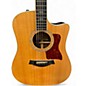 Used Taylor 810CE Natural Acoustic Electric Guitar