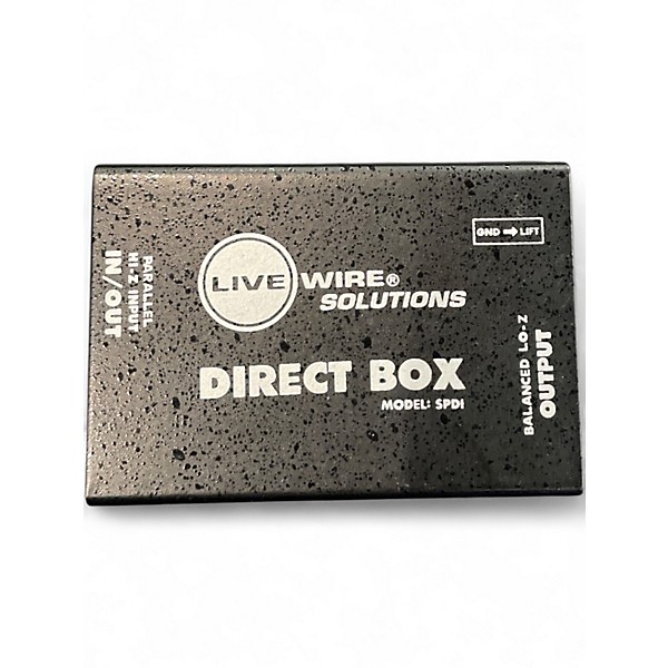 Used Live Wire Solutions Direct Box Direct Box