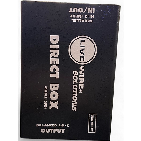Used Live Wire Solutions Direct Box Direct Box