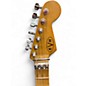 Used EVH Striped Series Frankie Red with Black Stripes Solid Body Electric Guitar