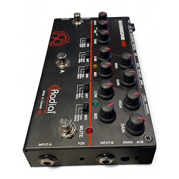 Used Radial Engineering BASSBONE OD Effect Pedal