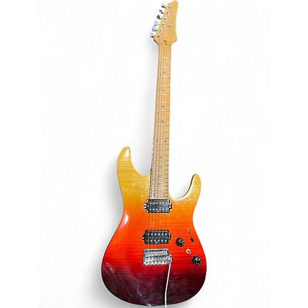 Used Ibanez AZ242F Tequila Sunrise Solid Body Electric Guitar