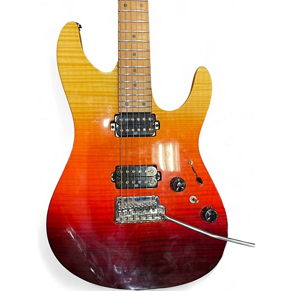 Used Ibanez AZ242F Tequila Sunrise Solid Body Electric Guitar