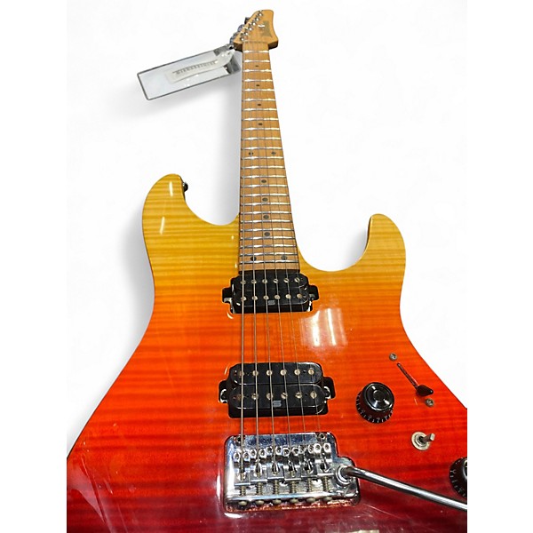 Used Ibanez AZ242F Tequila Sunrise Solid Body Electric Guitar