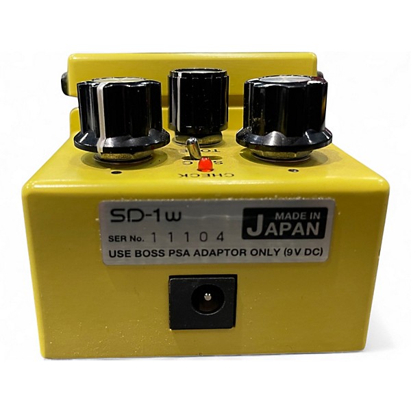 Used BOSS SD1W Super Overdrive Waza Craft Effect Pedal