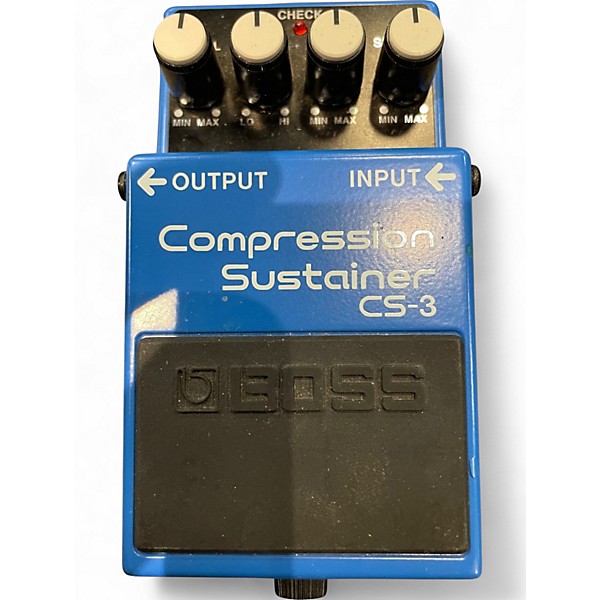 Used BOSS CS3 Compressor Sustainer Effect Pedal