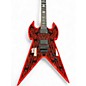 Used Wylde Audio Warhammer RED GRAPHIC Solid Body Electric Guitar
