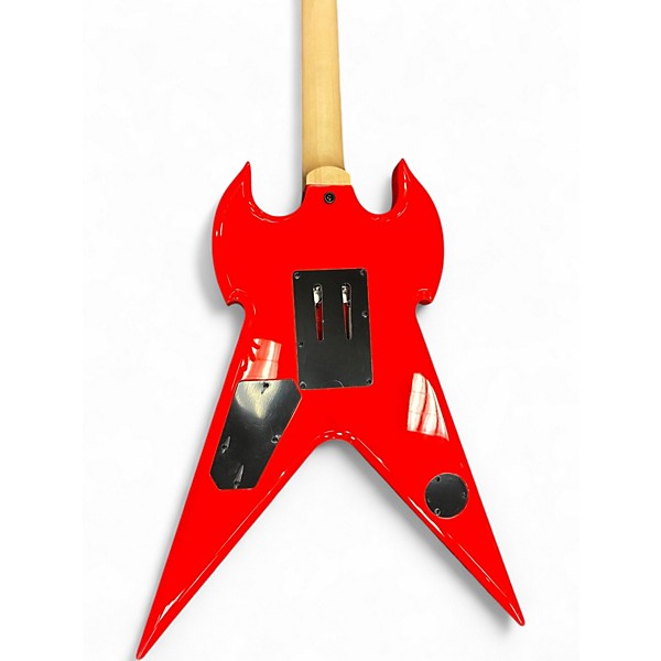 Used Wylde Audio Warhammer RED GRAPHIC Solid Body Electric Guitar