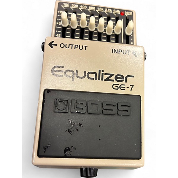 Used BOSS GE7 Equalizer Pedal