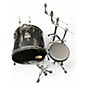 Used TAMA 6 Piece Imperialstar Hairline Black Drum Kit