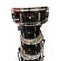 Used TAMA 6 Piece Imperialstar Hairline Black Drum Kit