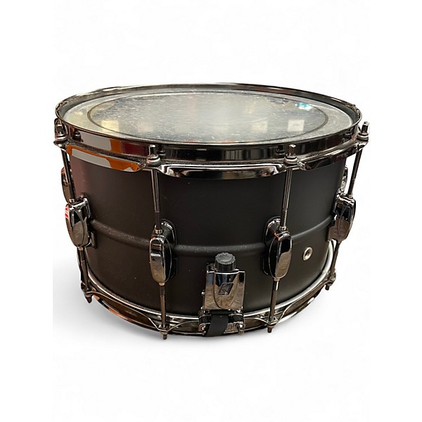 Used TAMA 14X8 SLP Snare Black Steel Drum