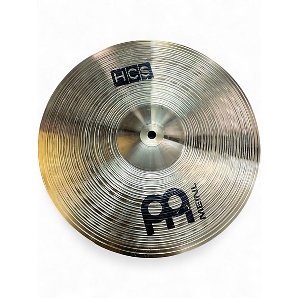 Used MEINL 14in HCS Hi Hat Pair Cymbal