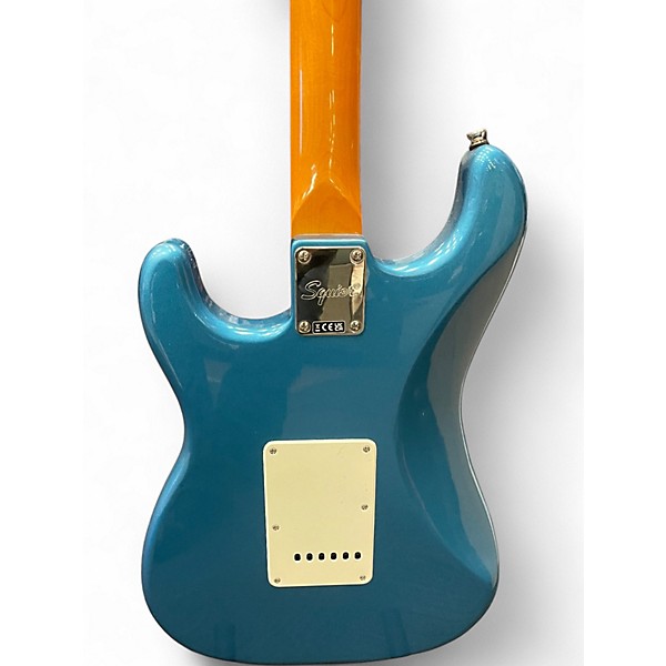 Used Squier Classic Vibe Starcaster Blue Hollow Body Electric Guitar